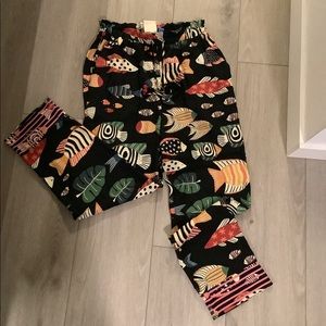 Anthropologie FARM Rio Sealife Joggers